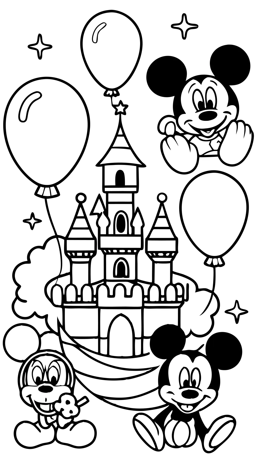 Páginas para colorear de Disney gratis